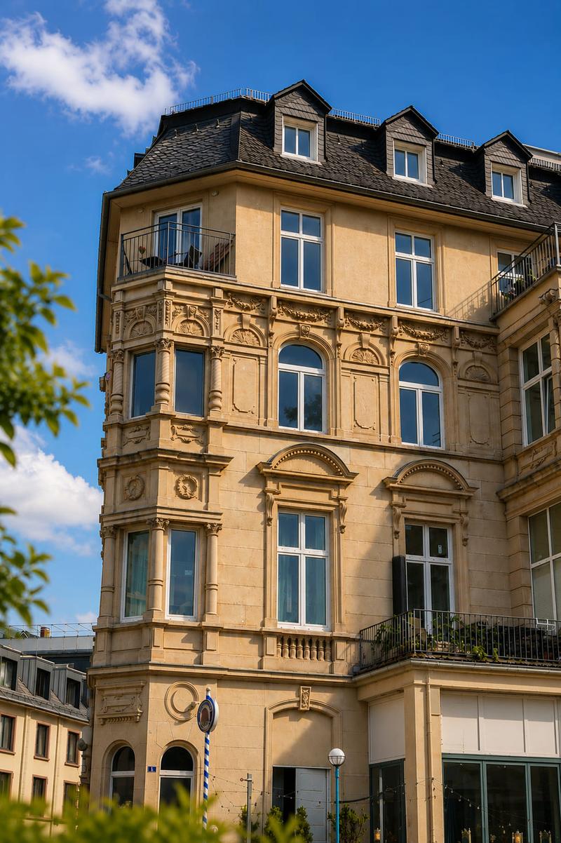 Historischer Altbau in Frankfurt